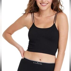 Colsie’s black tank top